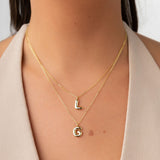 Ellie Initial Necklace