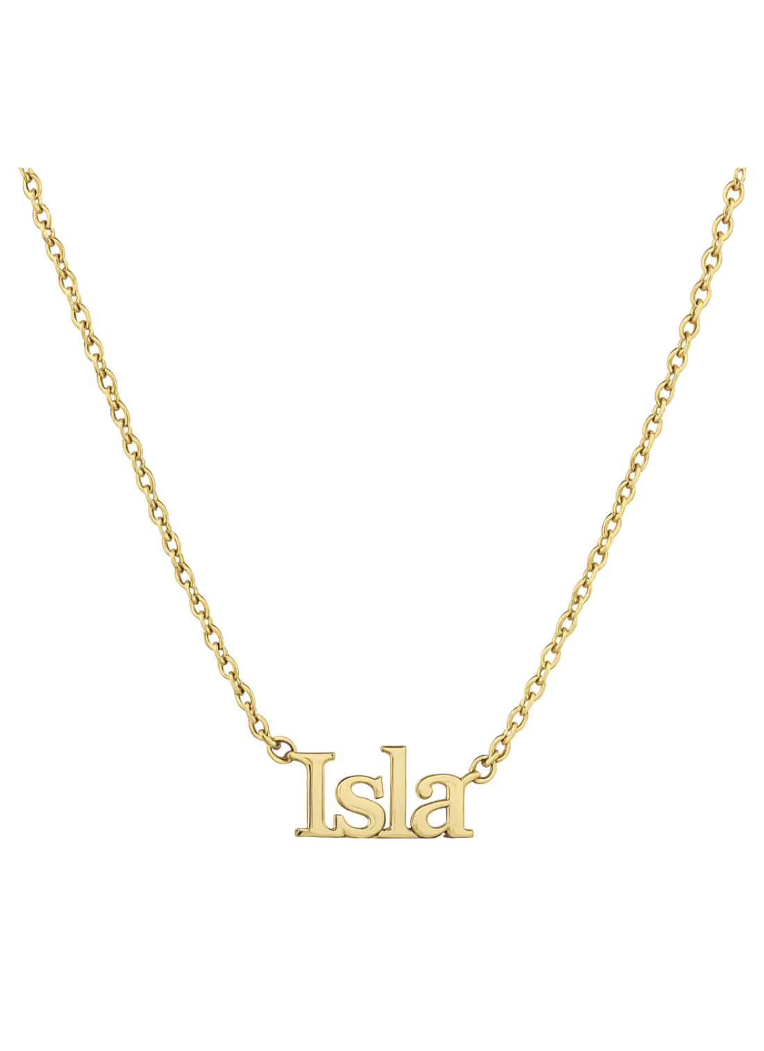 Multi Nameplate Necklace