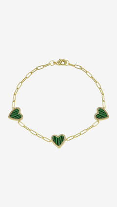 Lottie Heart Bracelet