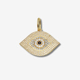 Pave Evil Eye Charm