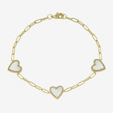 Lottie Heart Bracelet