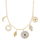 Athena Charm Necklace