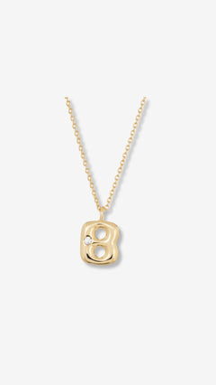 Ellie Initial Necklace