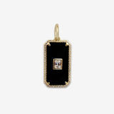 Enamel Tag Charm