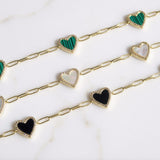 Lottie Heart Bracelet