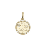 Lucky Star of David Charm