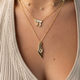 Israeli Map Necklace