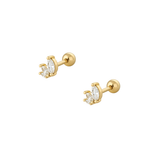 Nina Screw Back Studs