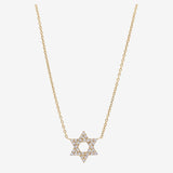 Pave Star of David Necklace