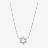 Pave Star of David Necklace
