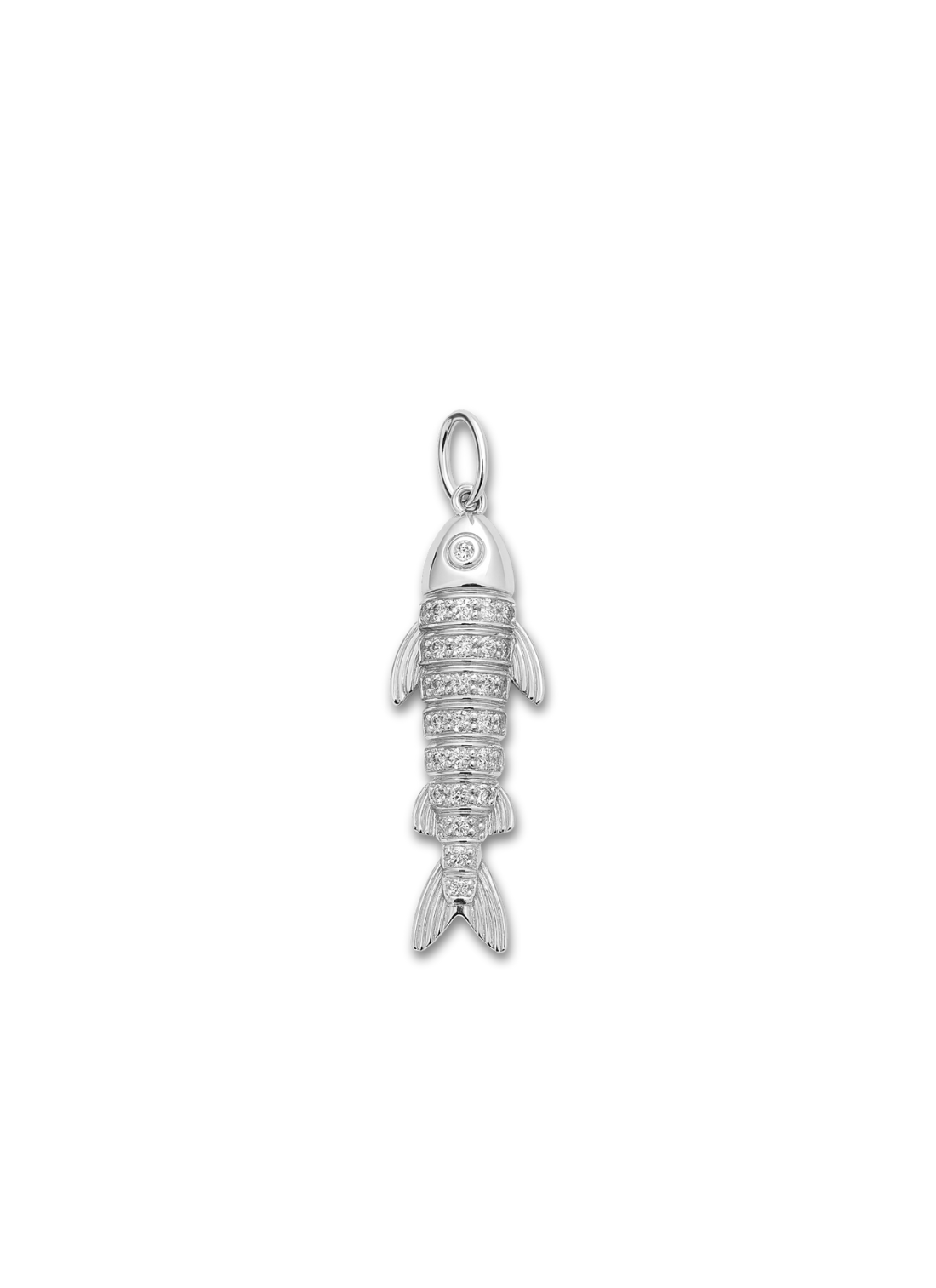 Pave Fish Charm