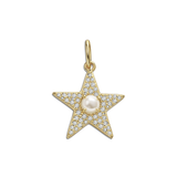 Pave Star Charm