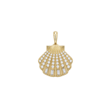 Mini Pave Shell Charm