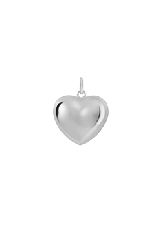 Small Puffed Heart Charm