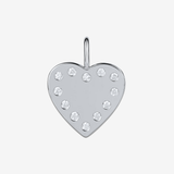 Solid Heart Charm