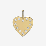 Solid Heart Charm