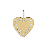 Solid Heart Charm