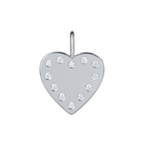 Solid Heart Charm