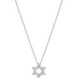 Pave Star of David Necklace