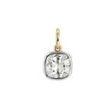 Two Toned Gem Charm