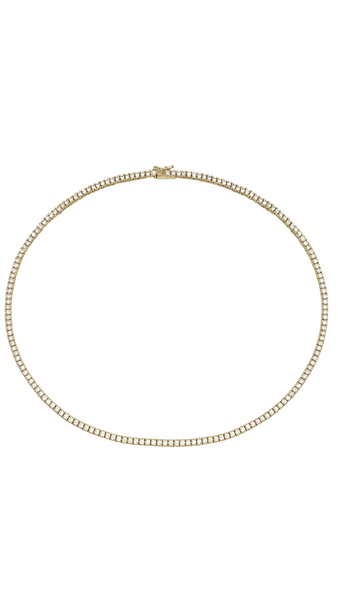 Celine Tennis Necklace – lenagianna