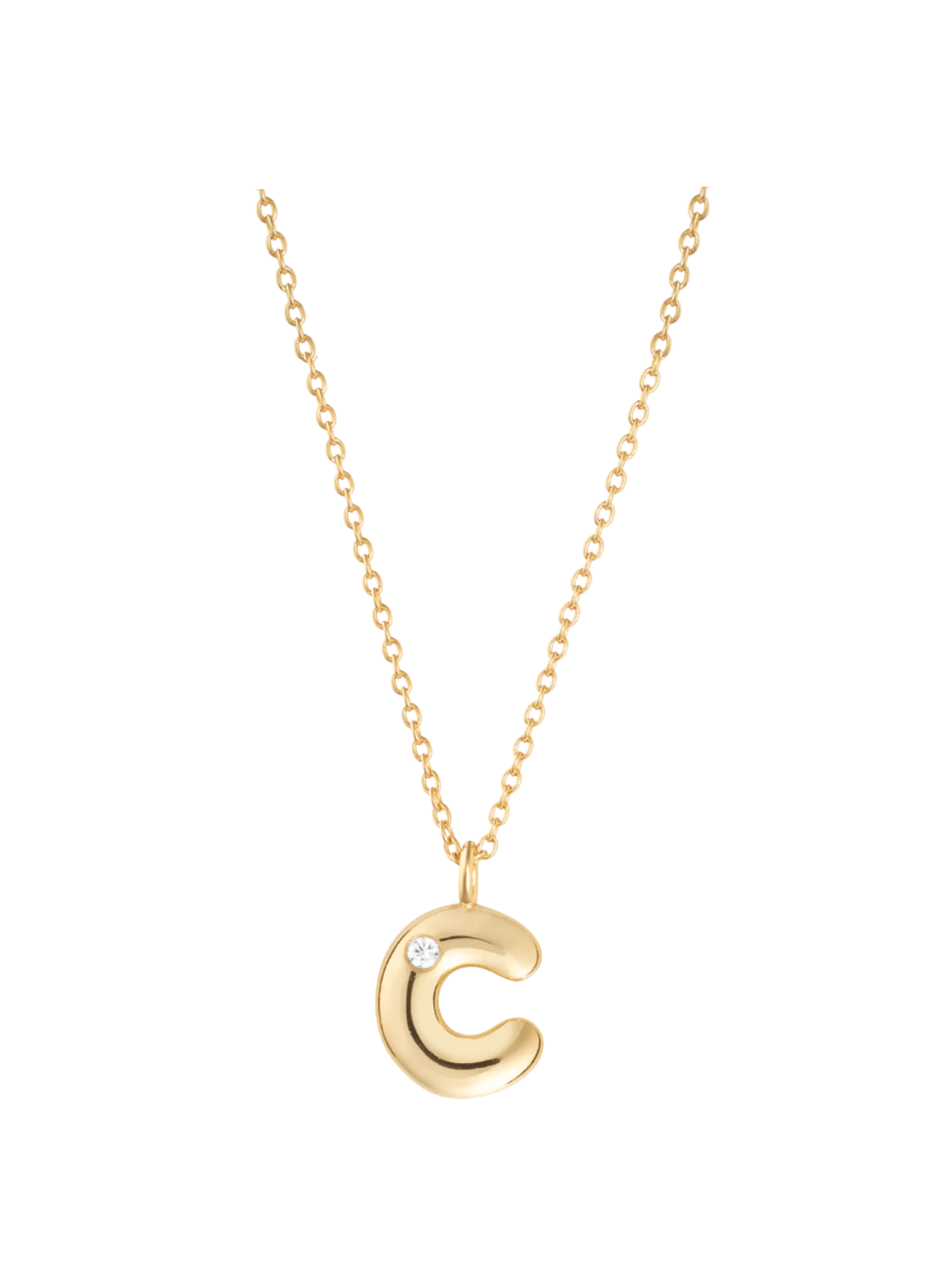 Ellie Initial Necklace