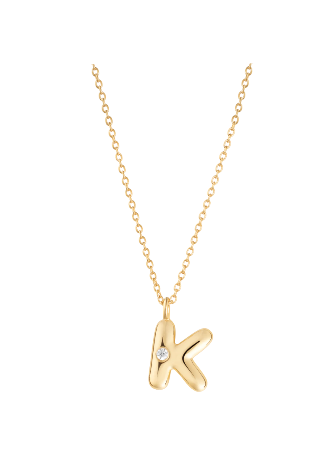 Ellie Initial Necklace