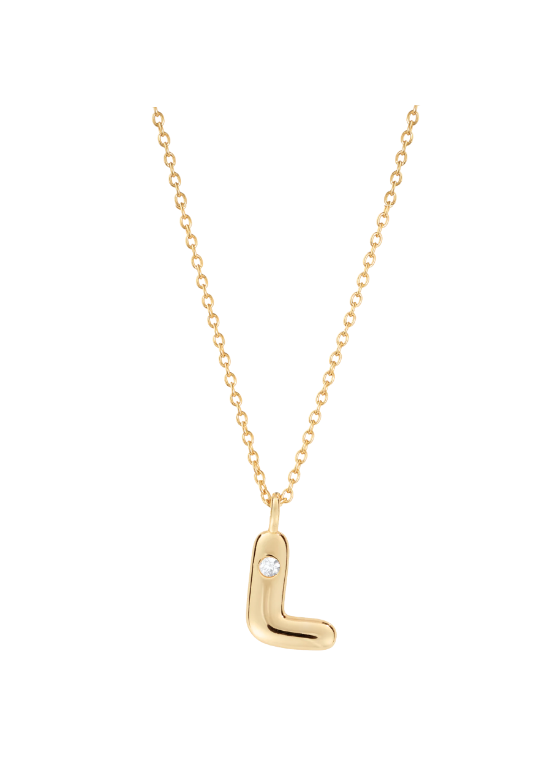 Ellie Initial Necklace