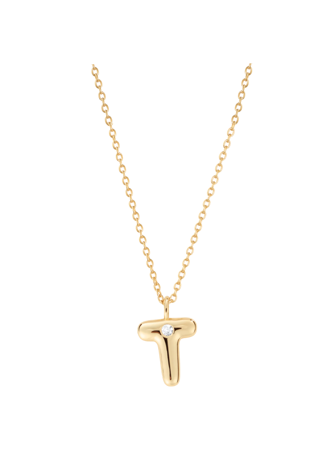 Ellie Initial Necklace