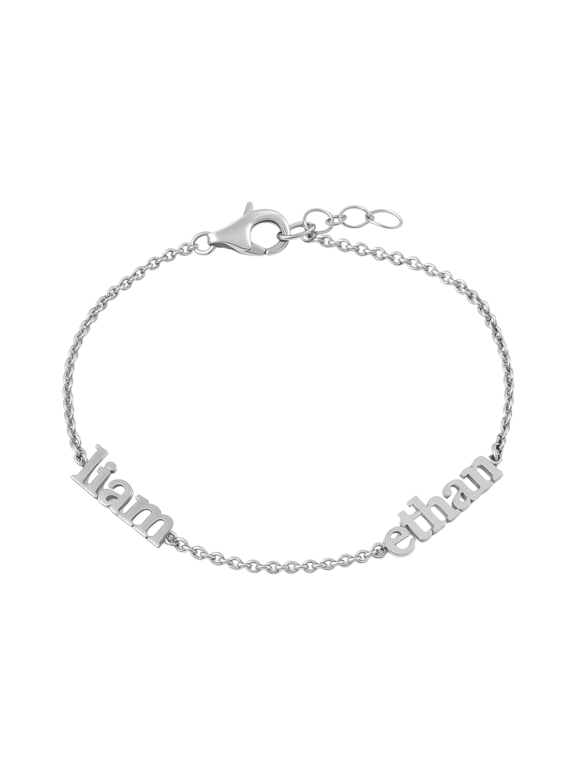 Multi Nameplate Bracelet