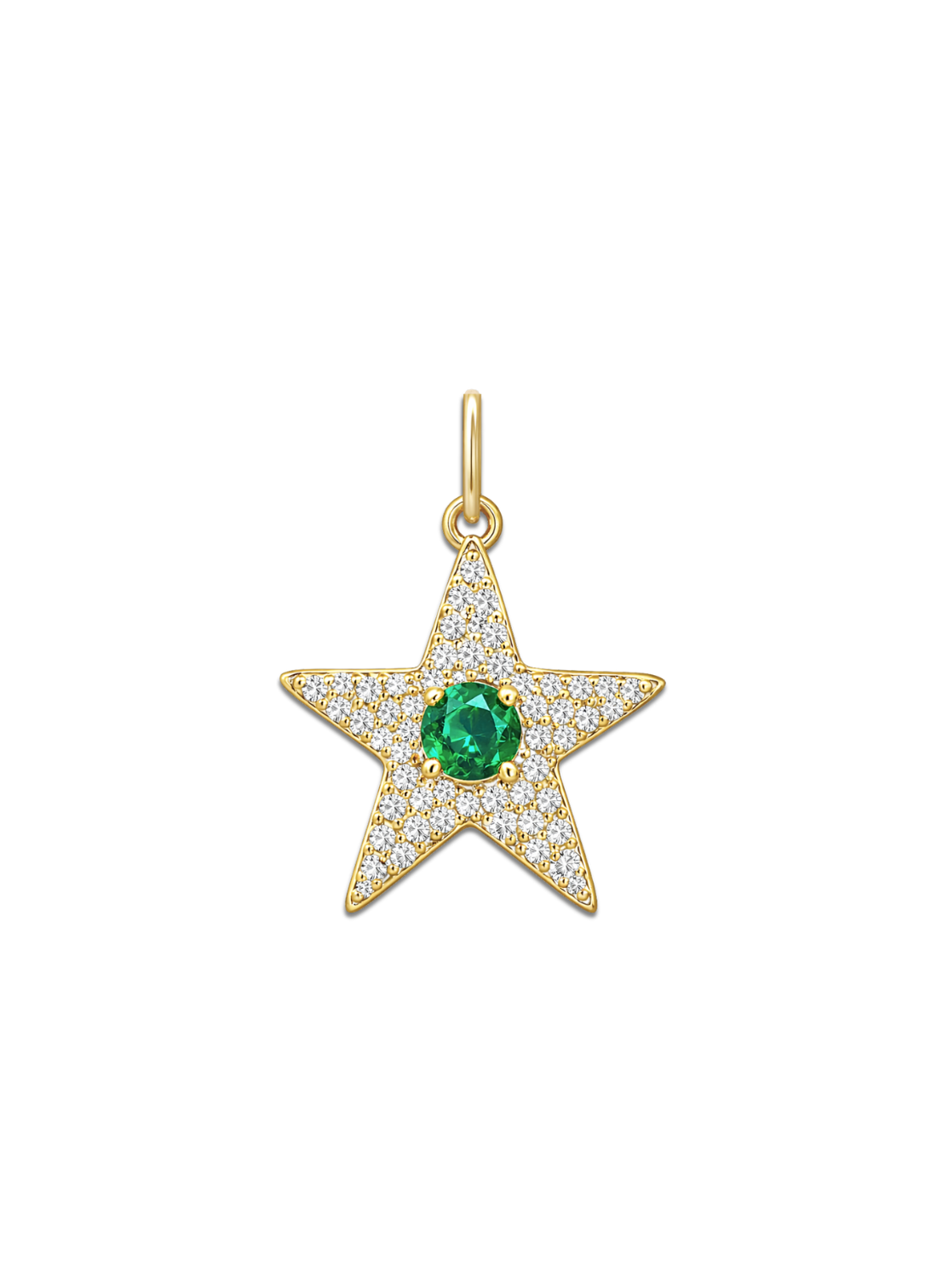 Pave Star Charm