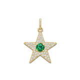 Pave Star Charm